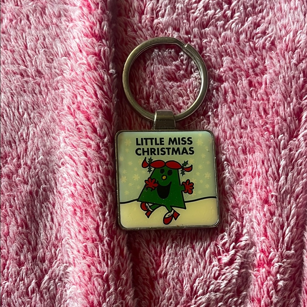 Little Miss Christmas Festive Keychain